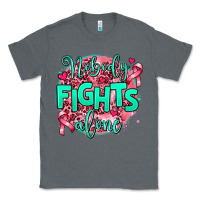 Charcoal Heather nobody fights alone Classic Tee - AdoDesignShop