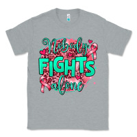 Heather Grey nobody fights alone Classic Tee - AdoDesignShop