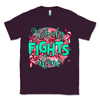 Plum nobody fights alone Classic Tee - AdoDesignShop