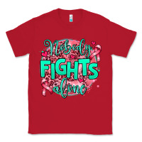 Red nobody fights alone Classic Tee - AdoDesignShop