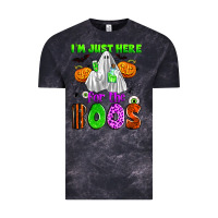 Cloud Black i'm just here for the boos Vintage Tee - Zillion Design Studio