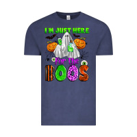 Vintage Denim i'm just here for the boos Vintage Tee - Zillion Design Studio