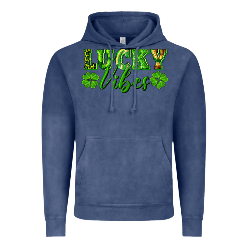 Lucky Vibes Vintage Hoodie by RanaPortraitStore | Teevron