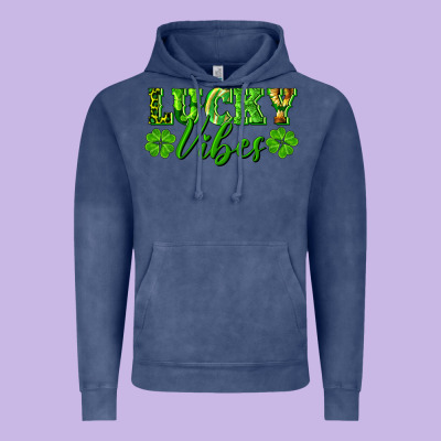 Vintage Hoodie lucky vibes