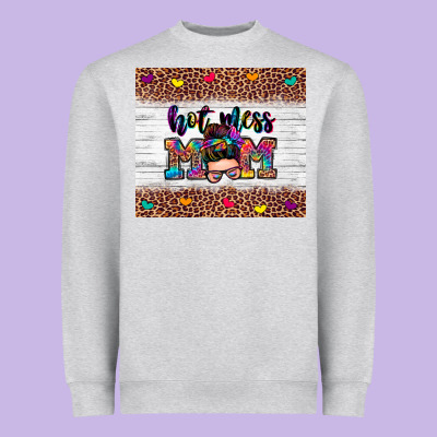 Heavyweight Sweatshirt hot mess mom