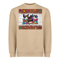 Mushroom hot mess mom Heavyweight Sweatshirt - Zillion Design Studio