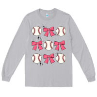 Moon Dust baseball coquette bow Long Sleeve Tee - JahusDesignShop