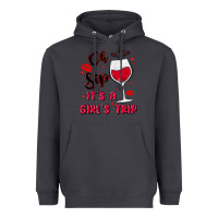 Smoke oh sip it's a girl's trip Heavyweight Hoodie - MaliasSmallBusiness