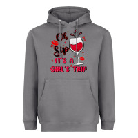 Storm oh sip it's a girl's trip Heavyweight Hoodie - MaliasSmallBusiness