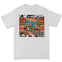 Dove Grey blessed mom Premium Tee - Artiststas