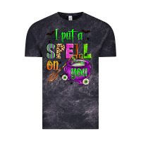 Cloud Black i put a spell on you Vintage Tee - Zillion Design Studio