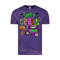 Cloud Purple i put a spell on you Vintage Tee - Zillion Design Studio