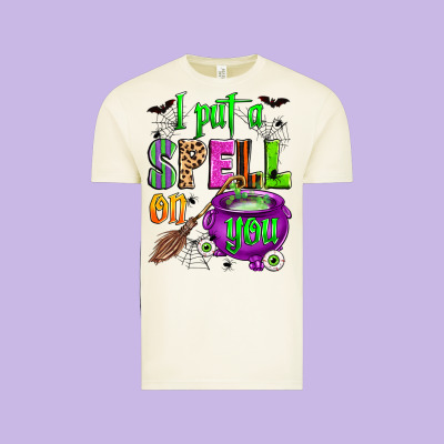 I Put A Spell On You Vintage Tee Designed By Zillion Design Studio
