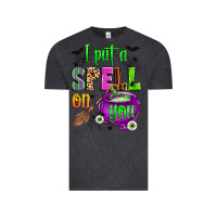 Vintage Black i put a spell on you Vintage Tee - Zillion Design Studio