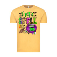 Vintage Mustard i put a spell on you Vintage Tee - Zillion Design Studio