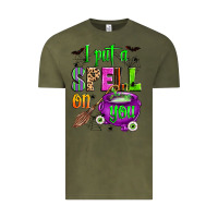 Vintage Olive i put a spell on you Vintage Tee - Zillion Design Studio