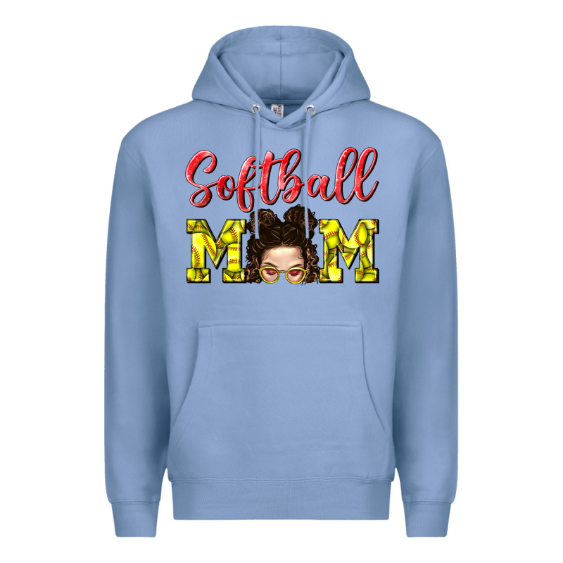 Softball Mom Premium Hoodie by BundleAndBundleShop | Teevron