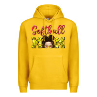 Lemon Softball Mom Premium Hoodie - BundleAndBundleShop