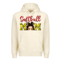 Sandshell Softball Mom Premium Hoodie - BundleAndBundleShop