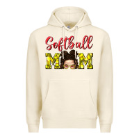 Tofu Softball Mom Premium Hoodie - BundleAndBundleShop