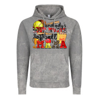 Cloud Rock somebody's loud mouth softball mama Vintage Hoodie - Zillion Design Studio