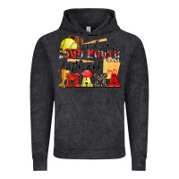 Vintage Black somebody's loud mouth softball mama Vintage Hoodie - Zillion Design Studio