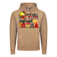 Somebody's Loud Mouth Softball Mama Vintage Hoodie | Teevron