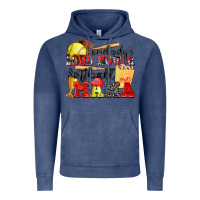 Vintage Denim somebody's loud mouth softball mama Vintage Hoodie - Zillion Design Studio