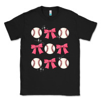 Black baseball coquette bow Classic Tee - JahusDesignShop