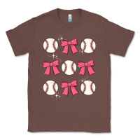 Chestnut baseball coquette bow Classic Tee - JahusDesignShop