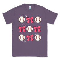 Lavender baseball coquette bow Classic Tee - JahusDesignShop
