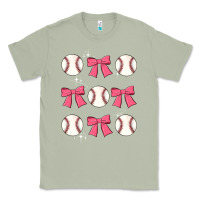 Matcha baseball coquette bow Classic Tee - JahusDesignShop
