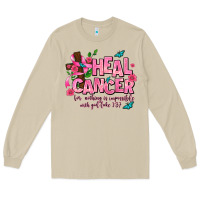 Mushroom heal cancer Long Sleeve Tee - AdoDesignShop