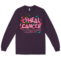 Plum heal cancer Long Sleeve Tee - AdoDesignShop