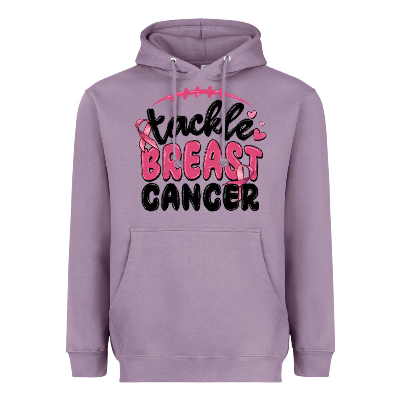 Tackle Breast Cancer Heavyweight Hoodie by MaliasSmallBusiness | Teevron