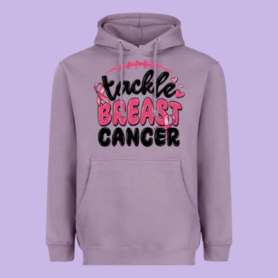 Tackle Breast Cancer Heavyweight Hoodie Designed By Maliassmallbusiness