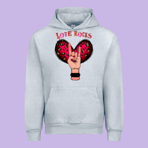 Love Rocks Urban Hoodie Designed By Bettercallsaul
