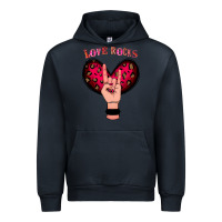 Navy Love Rocks Urban Hoodie - Bettercallsaul