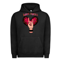 Pigment Black Love Rocks Urban Hoodie - Bettercallsaul