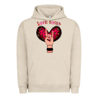 Pigment French Oak Love Rocks Urban Hoodie - Bettercallsaul