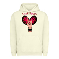 Pigment Pistachio Love Rocks Urban Hoodie - Bettercallsaul