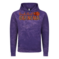 Cloud Purple basketball grandma with leopard Vintage Hoodie - texasbilliewilder