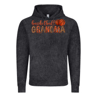Vintage Black basketball grandma with leopard Vintage Hoodie - texasbilliewilder