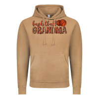 Vintage Camel basketball grandma with leopard Vintage Hoodie - texasbilliewilder