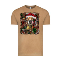 Vintage Camel christmas heifer with leoard and cowhide Vintage Tee - RanaPortraitStore