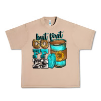 Burro but first coffee Urban Heavy Tee - Zillion Design Studio