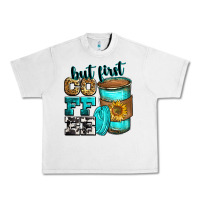 Lunar Rock but first coffee Urban Heavy Tee - Zillion Design Studio