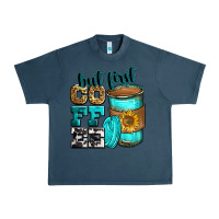 Midnight Navy but first coffee Urban Heavy Tee - Zillion Design Studio