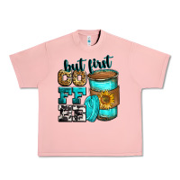 Salmon but first coffee Urban Heavy Tee - Zillion Design Studio