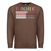 Chestnut retro teacher Premium Sweatshirt - MaliasSmallBusiness